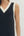 Solid Sleeveless Pullover Dress- Black