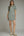 Gingham Print Puff Sleeve Dress- H. Green