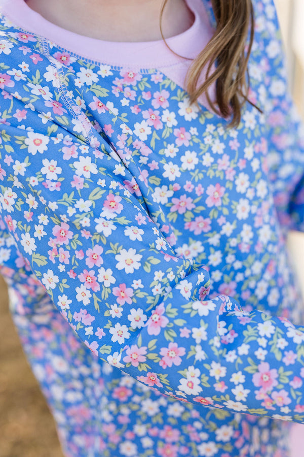 Sidney Knit Sweatshirt- Fall Floral