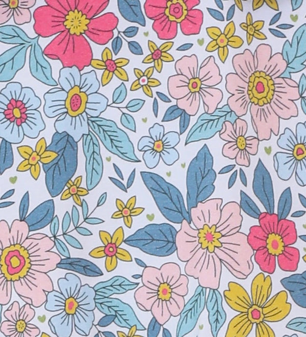 Meadow Floral Fabric (18 x 20 in)