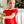 Christmas Tree Kendall Dress- Red Cord