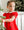 Christmas Tree Kendall Dress- Red Cord