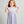Turkey Knit Dress- Lavender Bitty Stripe