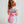 Turkey Knit Dress- Lavender Bitty Stripe