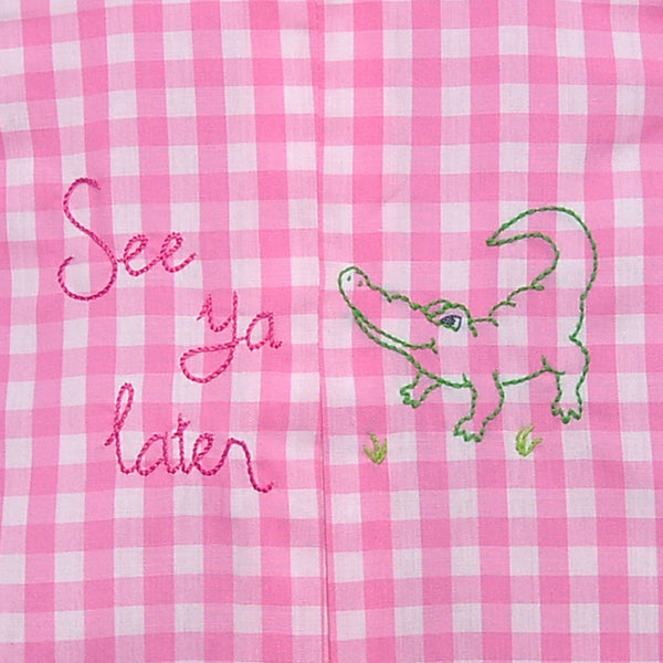 Reesee Bloomer Set- See Ya Later Alligator