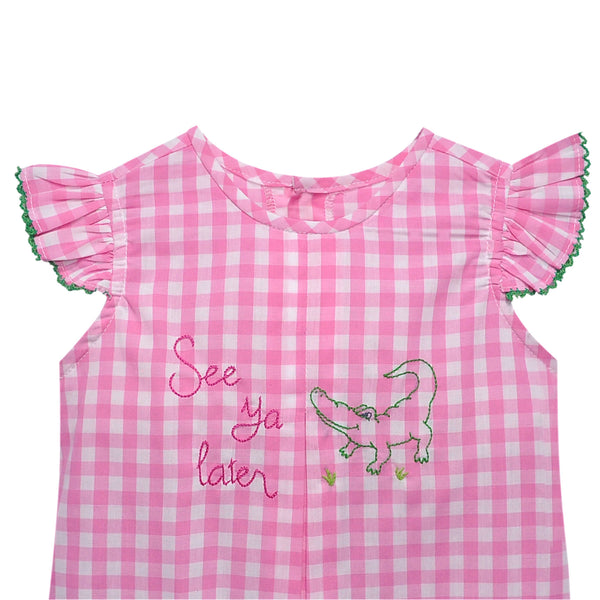 Charlotte Dress- See Ya Later Alligator