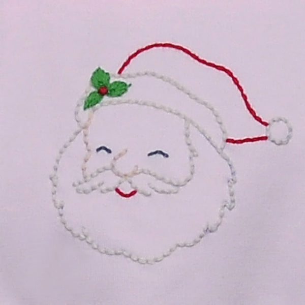 Evelyn Blouse- Pink Santa