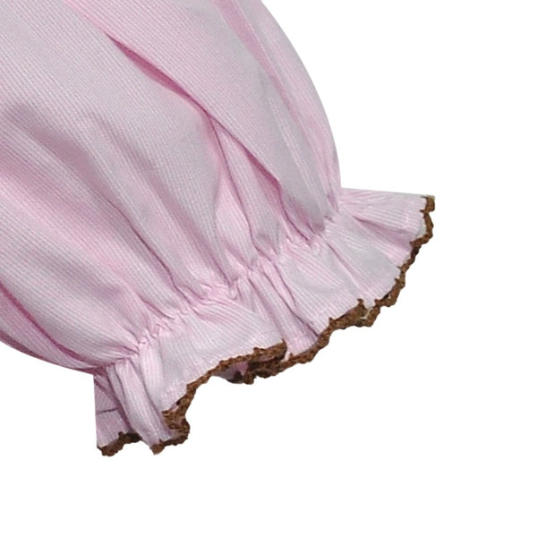 Georgette Bloomer Pants Set- Pink Mallards