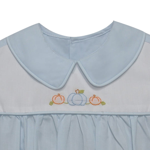 Sawyer Bubble- Blue Pumpkins