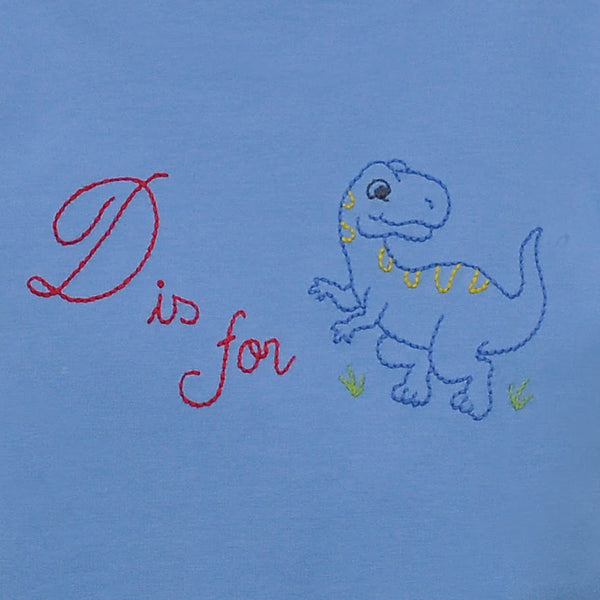 Houston LS Shirt- D Is For Dinosaur