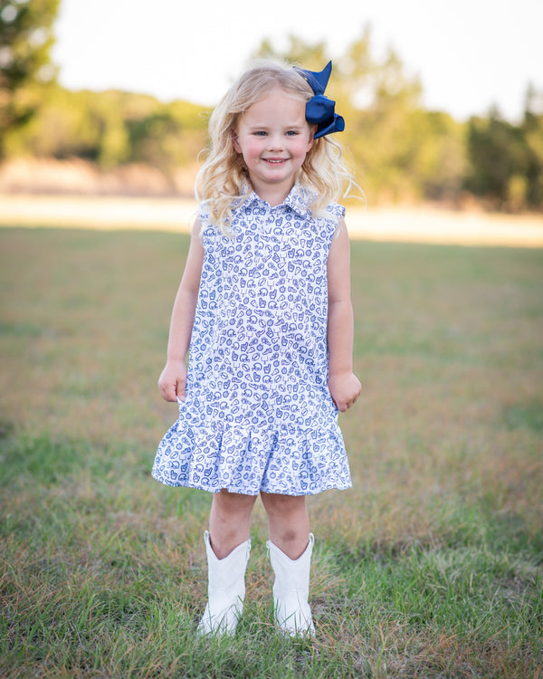 Kickoff Purple Polo Sleeveless Dress