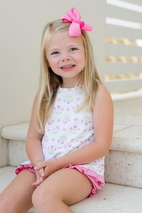 Tulip Knit Bloomer/Banded Short Set