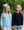 Pullover Fleece Sweatshirt- Light Blue