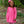 Load image into Gallery viewer, Tunic Sweatshirt- Hot Pink
