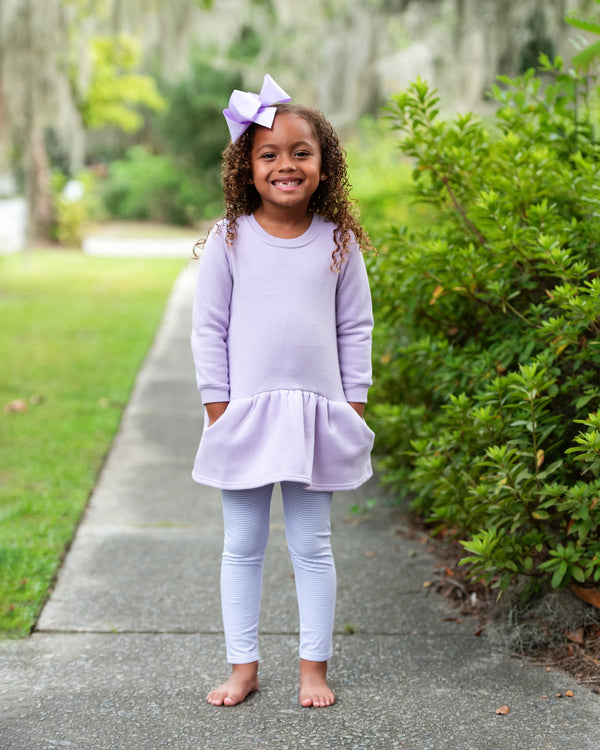 Tunic Sweatshirt- Lavender