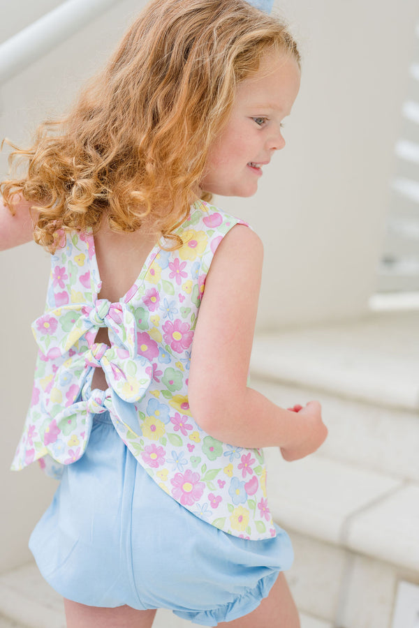 Blossoms & Blooms Knit Bloomer Set