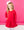 Tunic Sweatshirt- Red