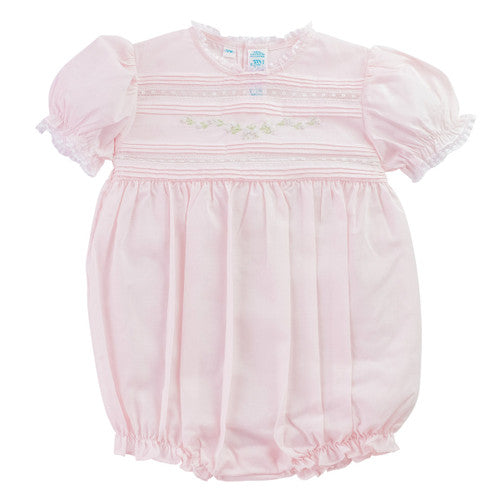 Floral Bullions & Lace Bubble- Pink