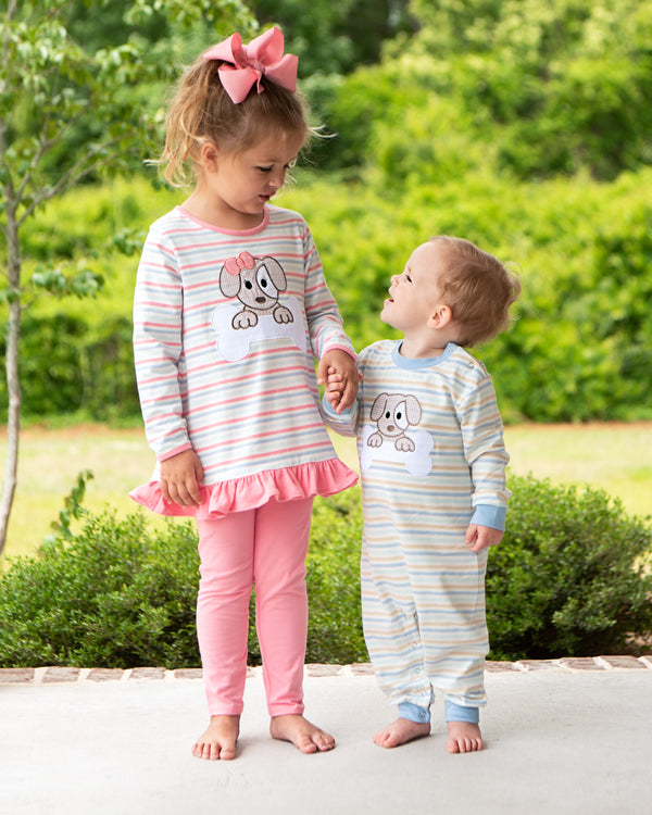 Puppy Applique Romper