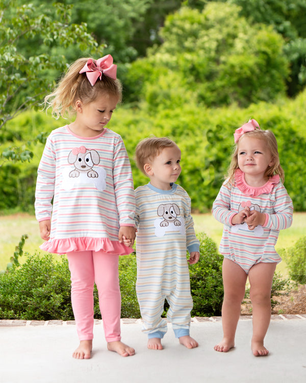 Puppy Applique Romper