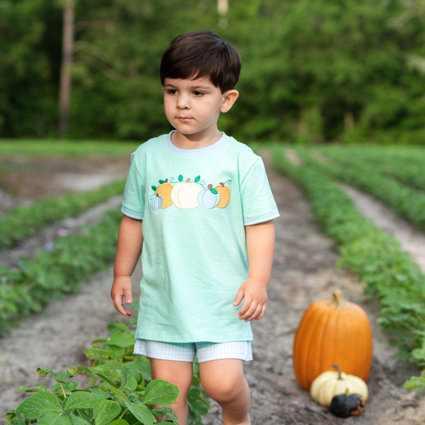Pastel Pumpkin Short Set