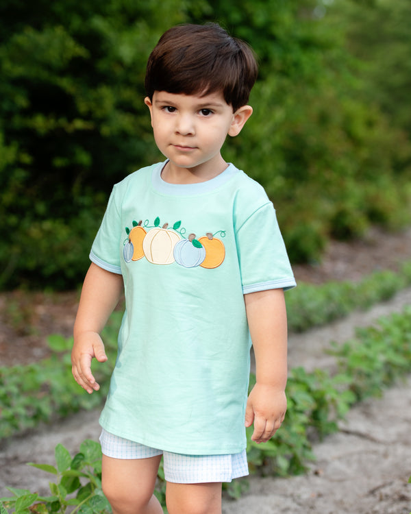 Pastel Pumpkin Short Set