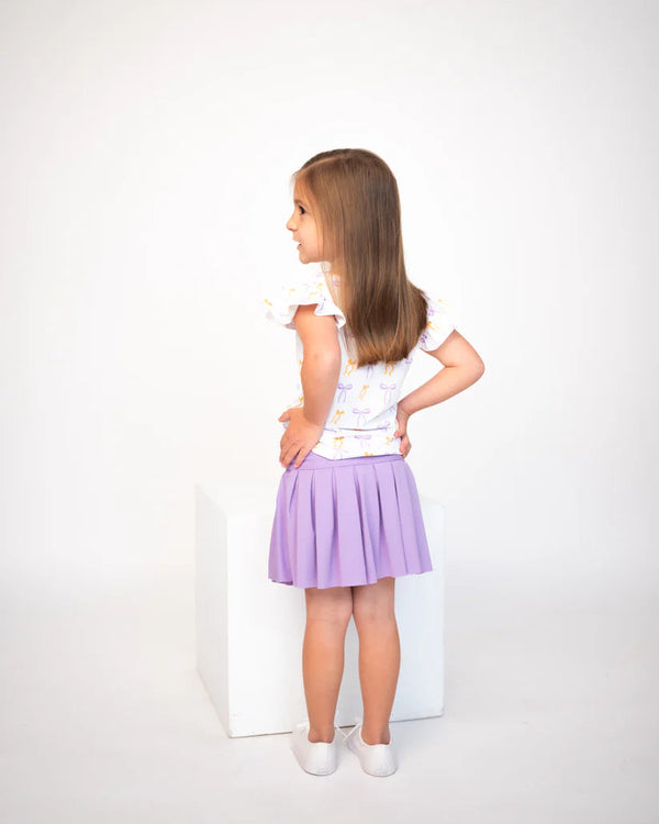 Ruffled Sleeve Chant & Cheer Set- Tigers
