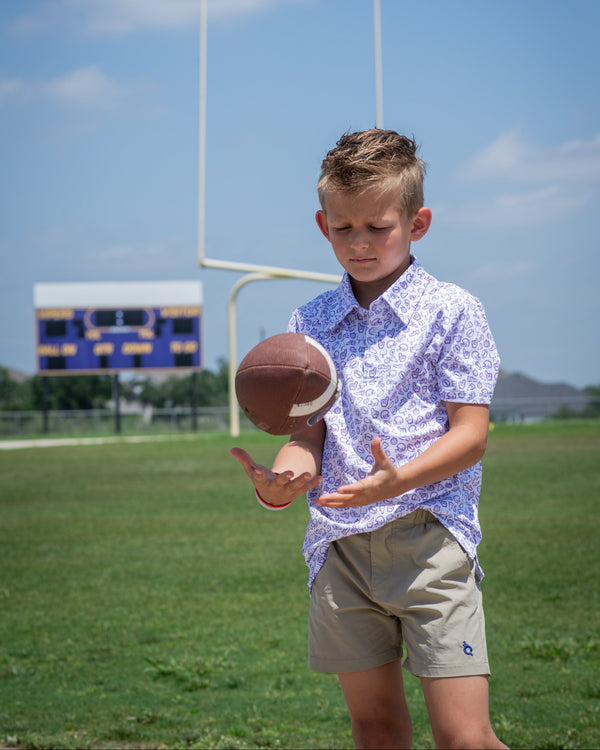 Kickoff Purple Polo