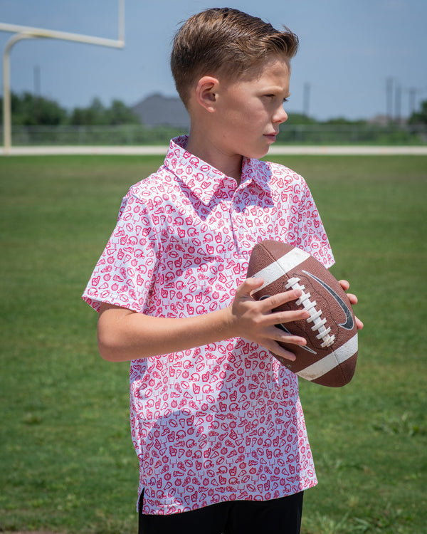 Kickoff Red Polo