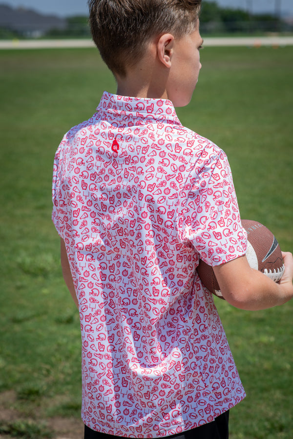 Kickoff Red Polo