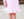 Flutter Sleeve Dress- Light Pink Stripe