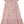 Pink & Red Floral Dress with Gold Lurex