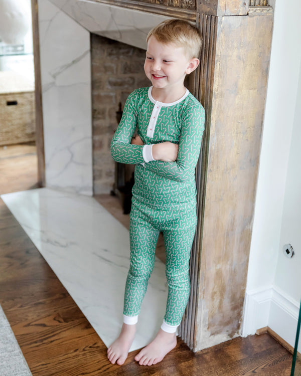 Jack Pajama Pant Set- Candy Cane Lane