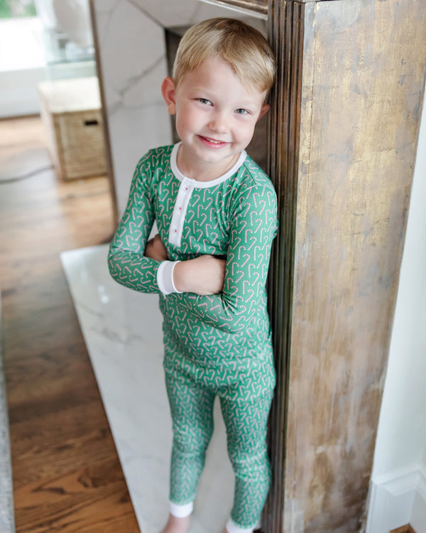 Jack Pajama Pant Set- Candy Cane Lane
