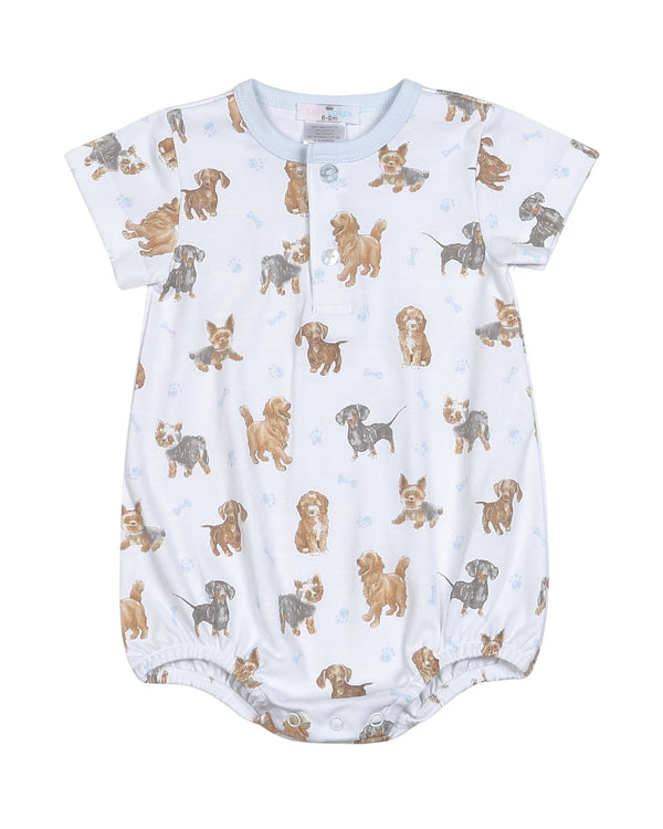 Puppy Pals Pima Bubble- Blue