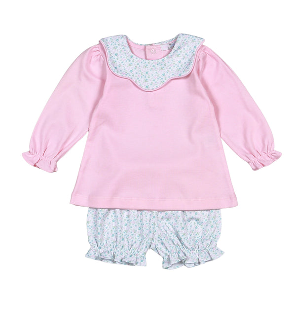 Nicolle Scallop Bloomer Set