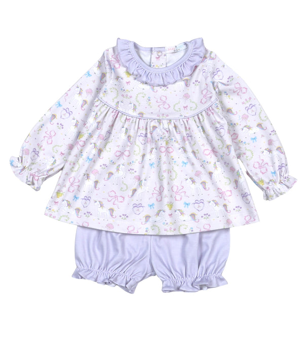 Unicorns Bloomer Set