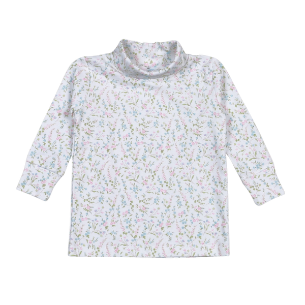 Vivian Floral Turtleneck