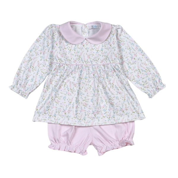 Vivian Floral Bloomer Set