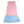 Darla Dropwaist Dress - Light Pink/Light Blue