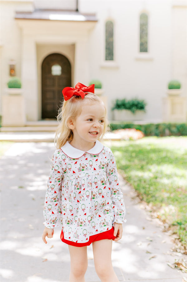 Deck the Halls L/S Bloomer Set
