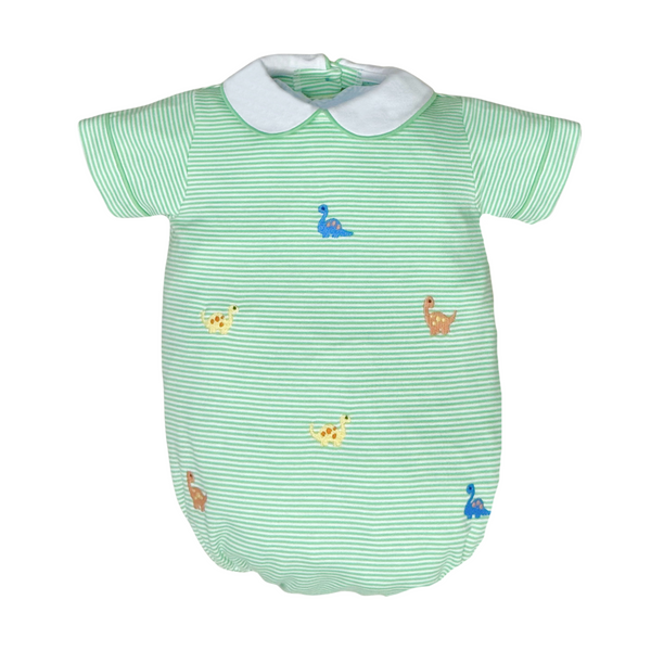 Dino Knit Peter Bubble- Covington Green Bitty