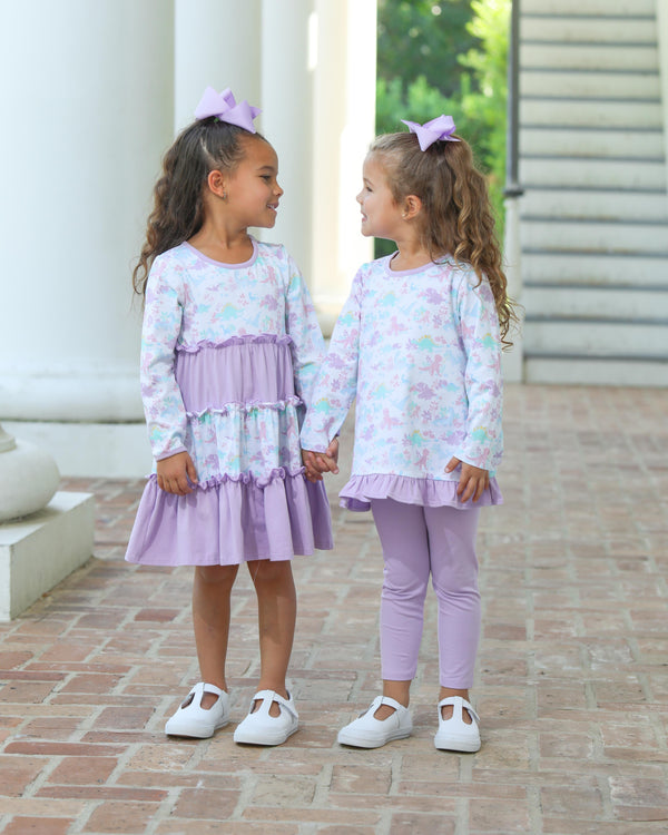 Dino Adventures Ruffle Pants Set