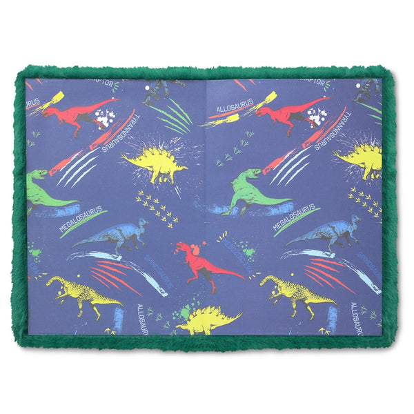 Dinosaur Glow Furry Journal