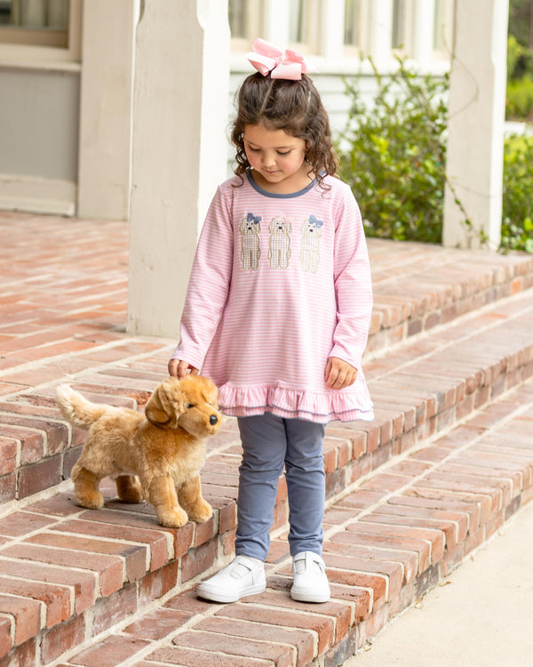 Dog Ruffle Pant Set
