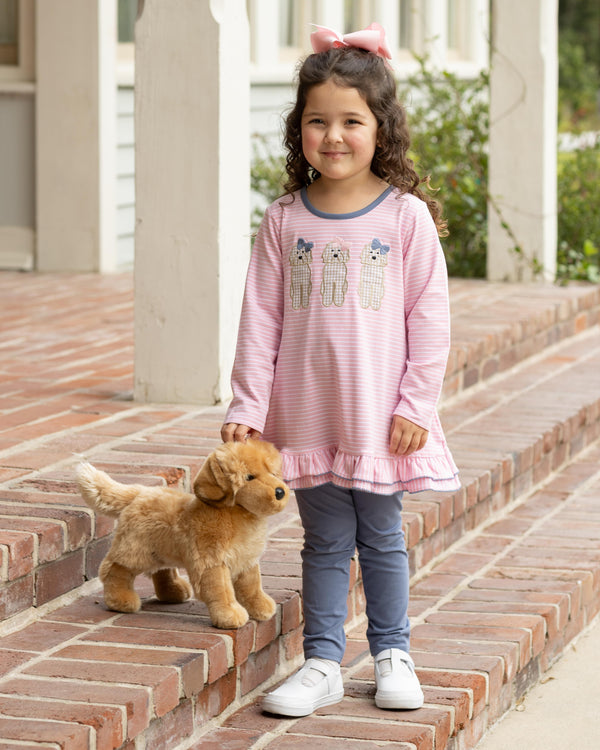 Dog Ruffle Pant Set