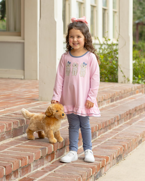 Dog Ruffle Pant Set
