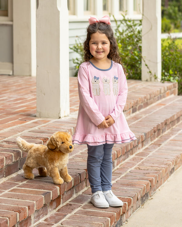 Dog Ruffle Pant Set