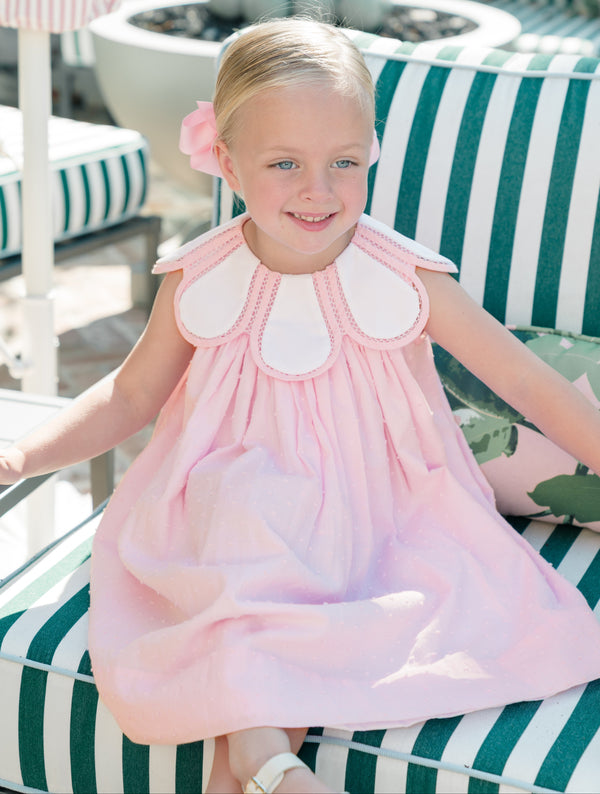 Tulip Dotted Swiss Dress