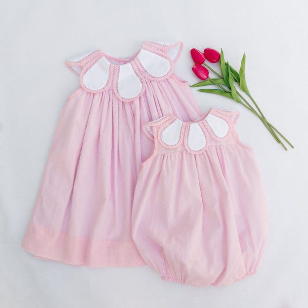 Tulip Dotted Swiss Dress